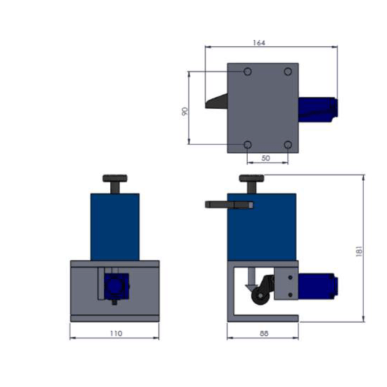 Dimensions Electrical Contact Device