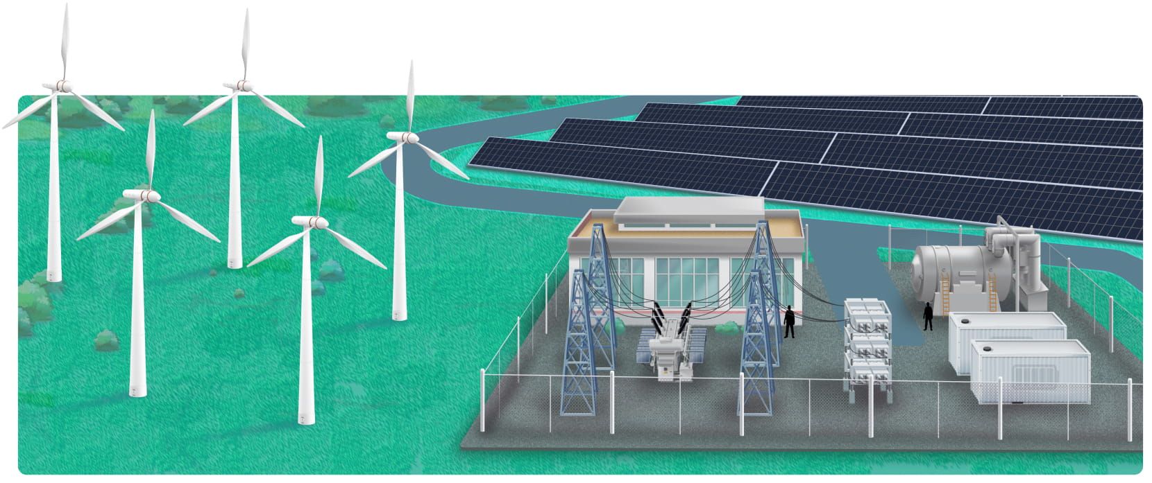 Ilustração Linha Renewable REIVAX